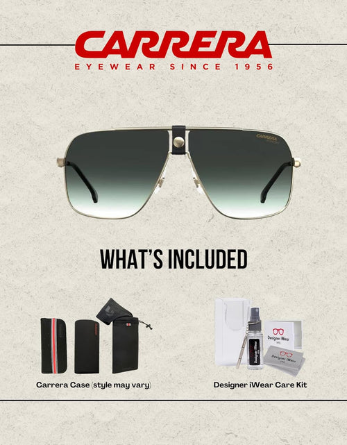 Load image into Gallery viewer, 1018/S Navigator Sunglasses for Men for Women + BUNDLE with Designer Iwear Eyewear Care Kit
